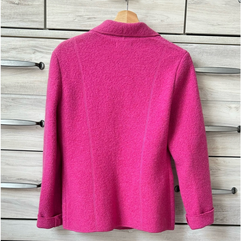 NWOT Lands’ End %100 wool cardigan blazer size 4P - Picture 2 of 7
